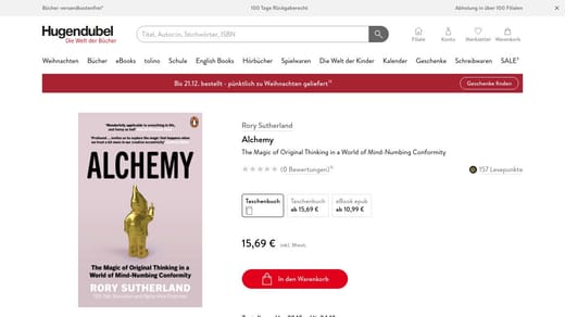 „Alchemy“ von Rory Sutherland